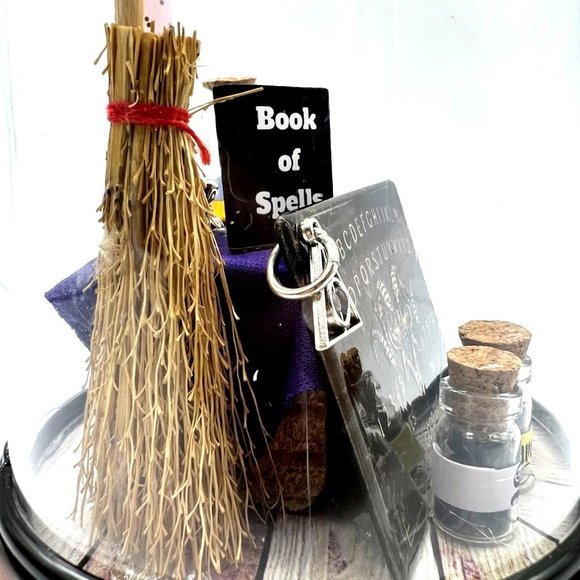 Enchanting Miniature Apothecary Tarot Potion Ouija Board Display - Magical Decor - Picture 6 of 14